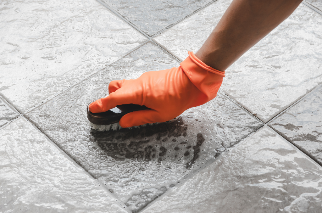 Regular tile and grout cleaning is crucial to maintain a clean and healthy environment